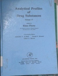 Analytical Profiles of Drug Substances