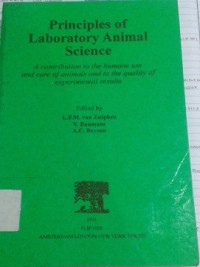 Principles of Laboratory Animal Science