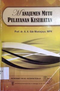 Manajemen Mutu Pelayanan Kesehatan