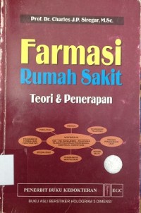 Farmasi Rumah Sakit : Teori & Penerapan