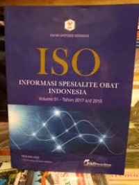 ISO Informasi Spesialite Obat Indonesia Vol.51-Tahun 2017 s/d 2018