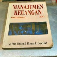 Manajemen Keuangan Jilid 1