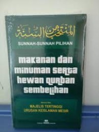 Makanan dan Minuman Serta Hewan Qurban Sembelihan