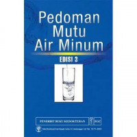 Pedoman Mutu Air Minum